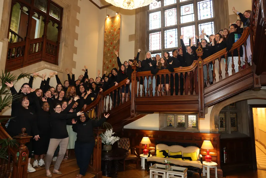 Group photo of participants at the Unlocking the Potential of Women in AI Safety programme